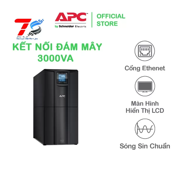 Bộ lưu điện UPS APC Smart-UPS SMC3000I ( 3KVA/2.1KW )